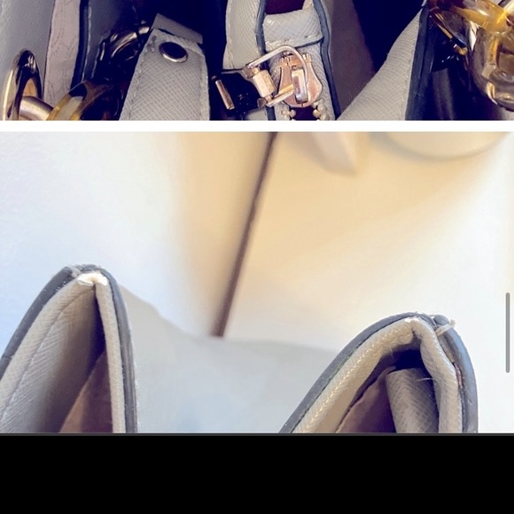 SOLD - MICHAEL Michael Kors Cynthia Satchel Handbag - Picture 13 of 16